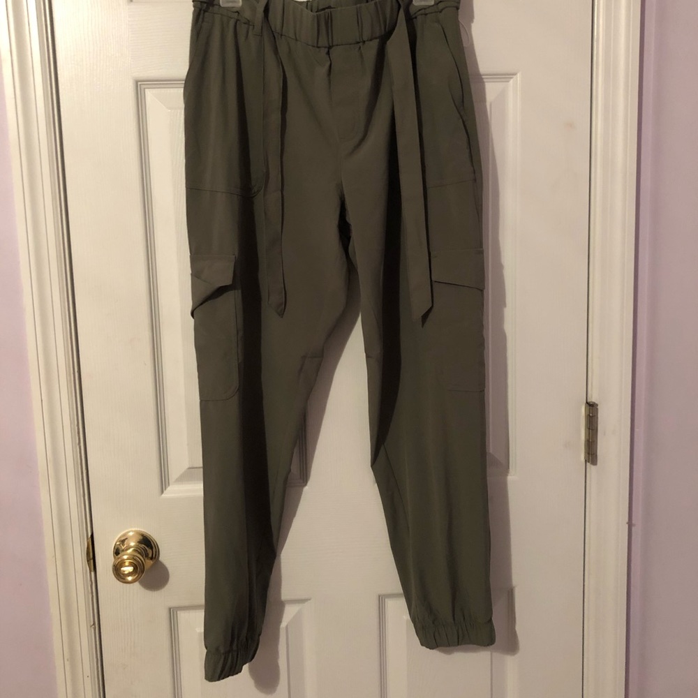 Army green pants